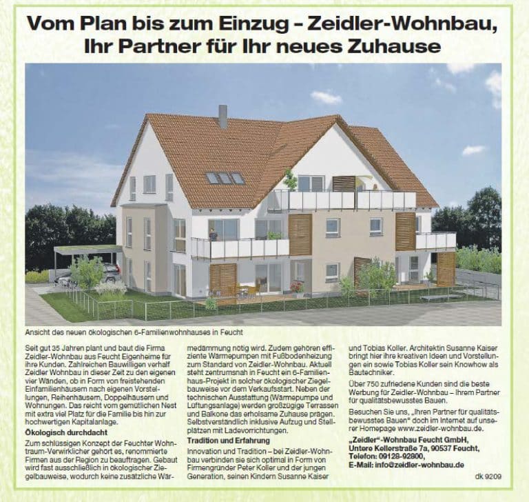 2023, Zeidler-Wohnbau Feucht GmbH PR-Bericht Juni 2023 aus Blickpunkt_1
